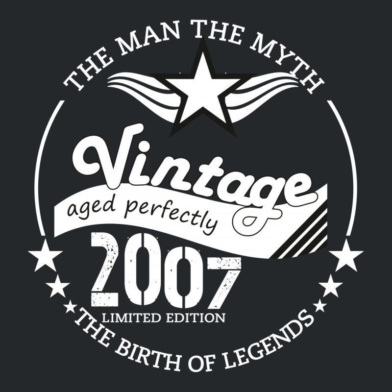 The Man The Myth Vintage 2007 Crewneck Sweatshirt | Artistshot