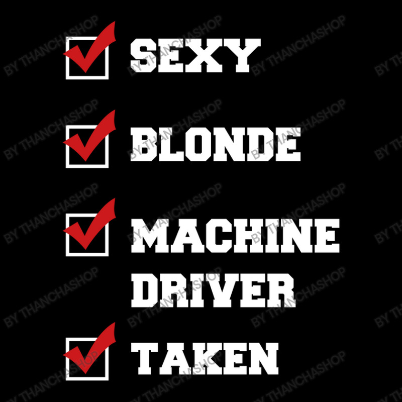 Sexy, Blonde, Machine Driver, Taken Adjustable Cap by thanchashop | Artistshot