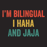 Im Bilingual I Haha And Jaja Funny Spanish Spanglish Teacher T Shirt Vintage Cap | Artistshot