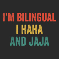 Im Bilingual I Haha And Jaja Funny Spanish Spanglish Teacher T Shirt Printed Hat | Artistshot