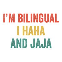 Im Bilingual I Haha And Jaja Funny Spanish Spanglish Teacher T Shirt Crop Top | Artistshot