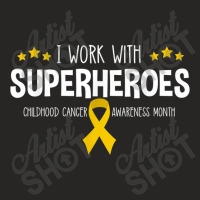 Pediatric Oncology  Rn Nurse Oncologist Ribbon Ladies Fitted T-shirt | Artistshot