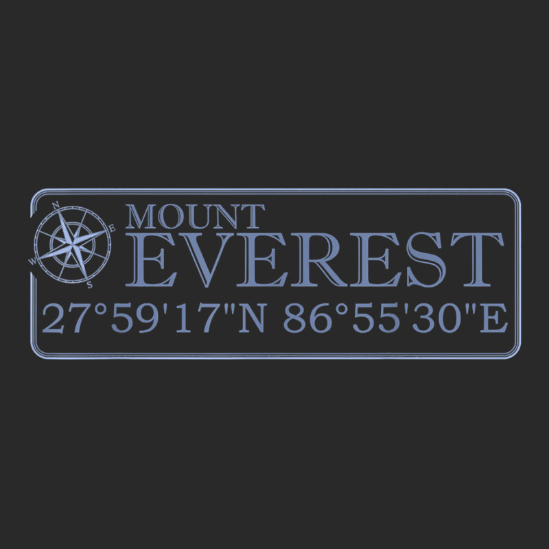 Mount Everest Gift Mt Everest Peak Location Map Coordinates T Shirt Printed hat by munceylsareiasjr | Artistshot