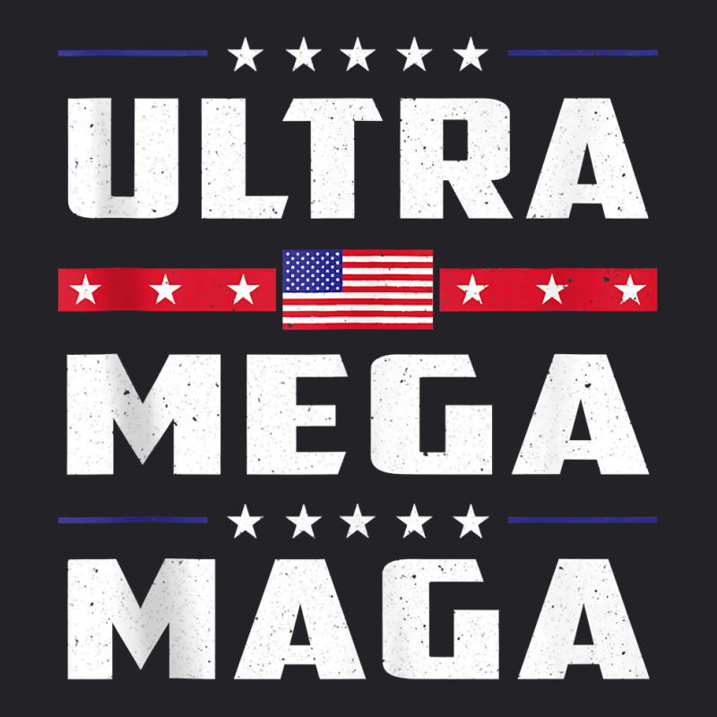 Ultra Mega Maga Trump Liberal Supporter Republican Family Tank Top Youth Tee | Artistshot