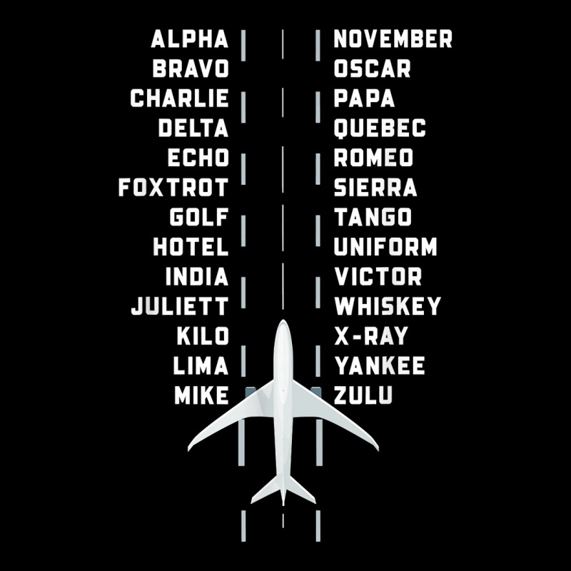 Phonetics Alphabet Plane Aviation Pilot Airplane T Shirt Pocket T-shirt | Artistshot