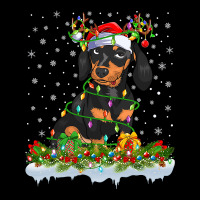 Dachshund Family Matching Xmas Lighting Santa Dachshund Doxie Christma Lightweight Hoodie | Artistshot