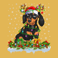 Dachshund Family Matching Xmas Lighting Santa Dachshund Doxie Christma Vintage Hoodie And Short Set | Artistshot