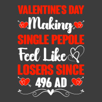 Valentine's Day Making Single People Feel Like Losers 496 Ad Pullover Men's Polo Shirt | Artistshot