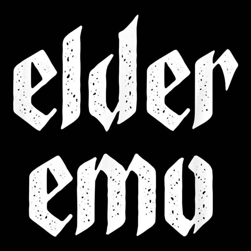 Elder Emo. For Old Fans Of Emo Music. Alternative Scene T Shirt Zipper Hoodie | Artistshot