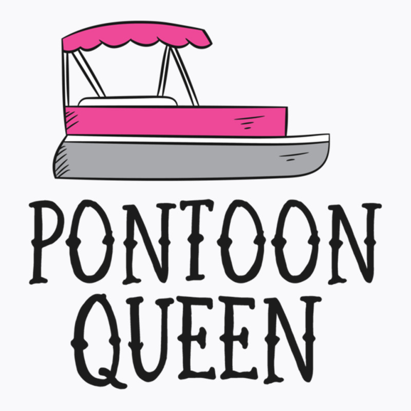 Funny Pontoon Queen Girl Boat Pontoon Sweatshirt T-shirt | Artistshot