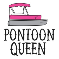 Funny Pontoon Queen Girl Boat Pontoon Sweatshirt Zipper Hoodie | Artistshot