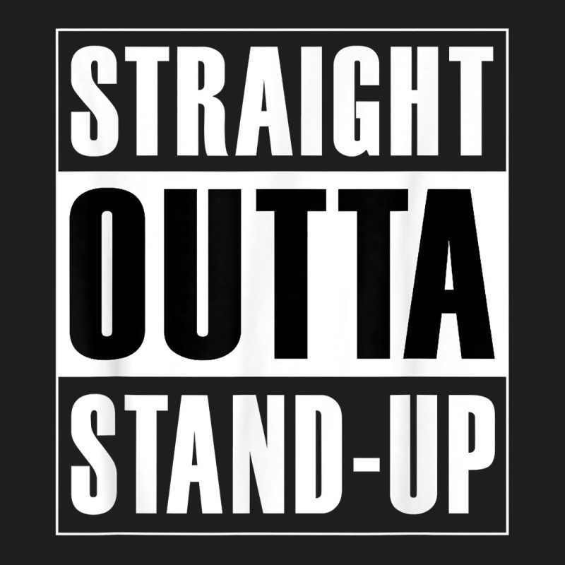 Straight Outta Stand Up   Agile Scrum Funny T Shirt Classic T-shirt by shielsqdkatulag | Artistshot