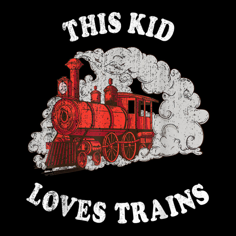 This Kid Loves Trains Locomotive Wagon Boys Girls Toddler T Shirt Toddler Sweatshirt by derosaatlamos | Artistshot