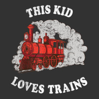 This Kid Loves Trains Locomotive Wagon Boys Girls Toddler T Shirt Baby Bodysuit | Artistshot