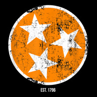 Tennessee Shirt State Flag Orange & White Vintage Est. 1796 Legging | Artistshot