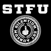 Shut The F Up Stfu Funny College Satire Humor Raglan Baseball Tee Men's 3/4 Sleeve Pajama Set | Artistshot