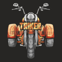 Triker Motortrike Motorcycle Trike Three Wheeler Biker Gift T Shirt Ladies Fitted T-shirt | Artistshot