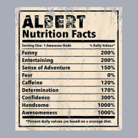 Albert Nutrition Facts Funny Name Humor Nickname T Shirt Tank Dress | Artistshot