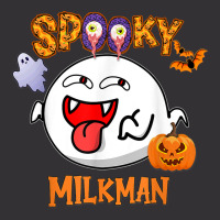 Boo Halloween Costume Spooky Milkman T Shirt Vintage Hoodie | Artistshot