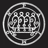 Seal Of Paimon Sigil Talisman Demon Circle T Shirt T-shirt | Artistshot