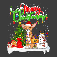 Chihuahua Xmas Lighting Matching Santa Chihuahua Dog Wearing Christmas Men's Polo Shirt | Artistshot