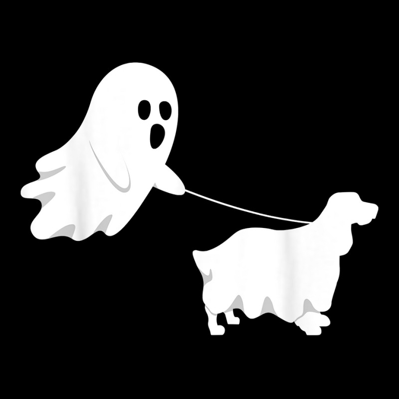 Ghost English Springer Spaniel Funny Boo Halloween Costume T Shirt Lightweight Hoodie | Artistshot