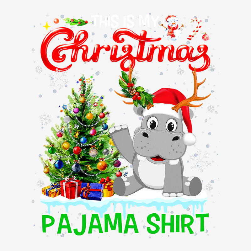 Hippopotamus This Is My Christmas Pajamas Hippopotamus Santa Reindeer  Camper Cup | Artistshot