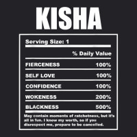 Kisha Nickname First Name Nutrition Facts Funny T Shirt Youth Tee | Artistshot