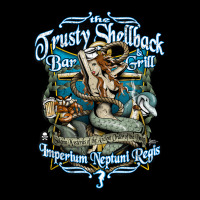 Trusty Shellback Bar And Grill Equator Crossing Nautical Art T Shirt Legging | Artistshot