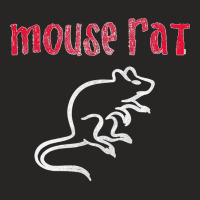 Parks & Recreation Mouse Rat Distressed Ladies Fitted T-shirt | Artistshot