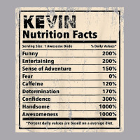 Kevin Nutrition Facts Funny Name Humor Nickname Sarcasm T Shirt Youth 3/4 Sleeve | Artistshot