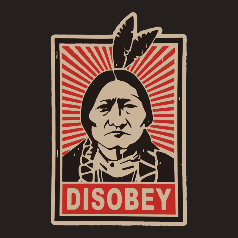 Disobeyy Native American Face Portraitt Anti Colonisation Mexico Usa P Tank Top | Artistshot