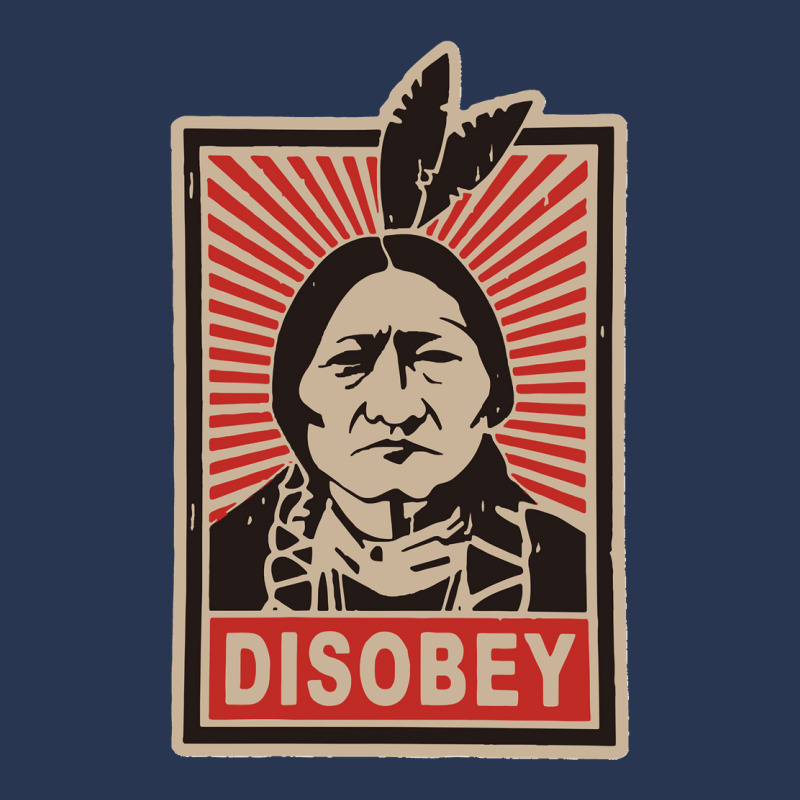 Disobeyy Native American Face Portraitt Anti Colonisation Mexico Usa P Men Denim Jacket | Artistshot