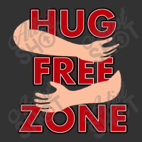 Hug Free Zone   Social Distancing Funny Baby Bodysuit | Artistshot