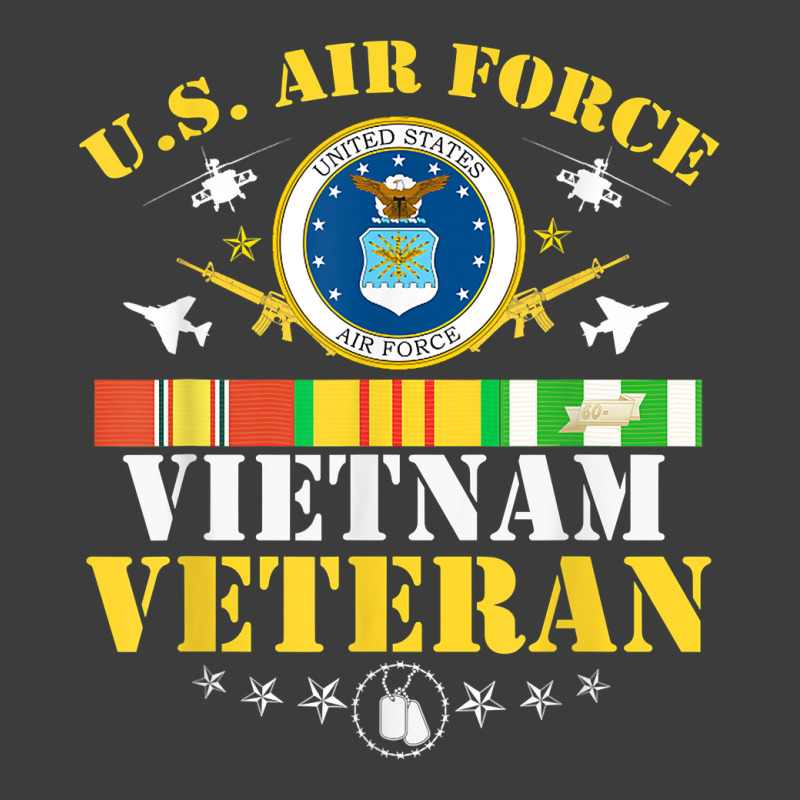 Us Air Force Vietnam Veteran Usa Flag Vietnam Vet Flag T Shirt Men's ...