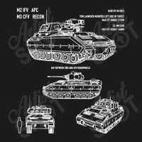 M2 Bradley Ifv M3 Cfv Us Army Recon Blueprint Full-length Apron | Artistshot