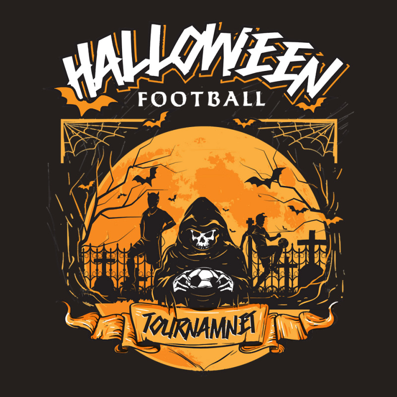 Football Halloween Halloween Football 106 Pumpkin Tank Top by peafowl | Artistshot