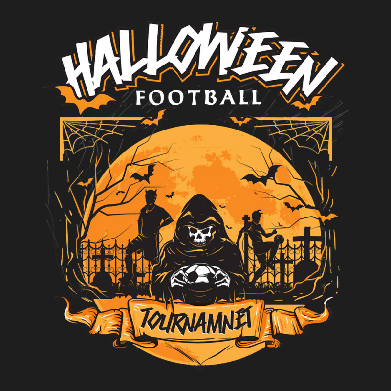 Football Halloween Halloween Football 106 Pumpkin Classic T-shirt by peafowl | Artistshot