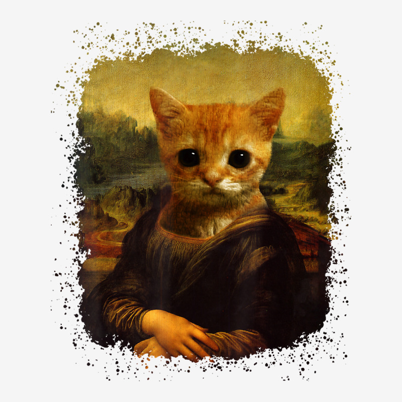 Sad Crying El Gato Cat Funny Mona Lisa Distressed Cat Meme T Shirt ...