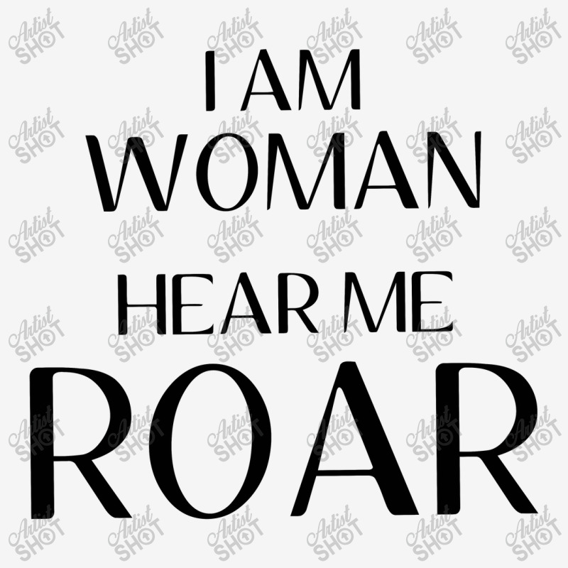 I Am Woman Hear Me Roar Adjustable Cap by liebegrafik | Artistshot