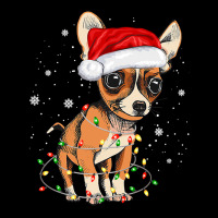 Chihuahua Dog Tree Christmas Light Xmas Pajama Matching 358 Legging | Artistshot