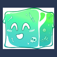 Giggly Gelatinous Cube  - Cute D&d Adventures Men Denim Jacket | Artistshot