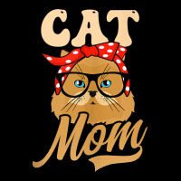 Bandana Cat Mom Design Persian Cat Art Character Long Sleeve Shirts | Artistshot