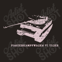 Panzer Vi Tiger I German Army Tank Silhouette Tank Top | Artistshot