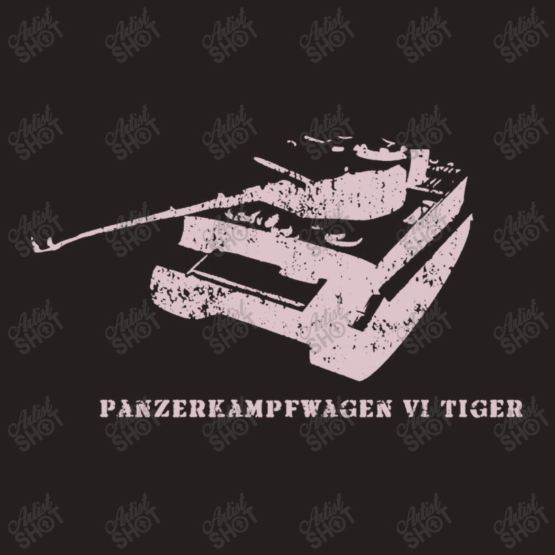 Panzer Vi Tiger I German Army Tank Silhouette Tank Top by naeshastores | Artistshot