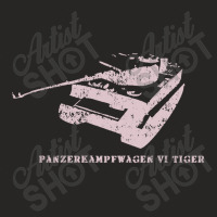 Panzer Vi Tiger I German Army Tank Silhouette Ladies Fitted T-shirt | Artistshot