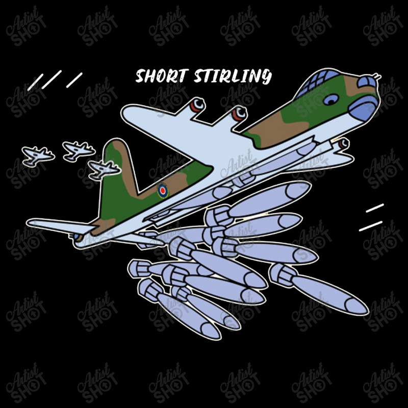 Short Stirling Ww2 Bomber Plane Youth Zipper Hoodie | Artistshot