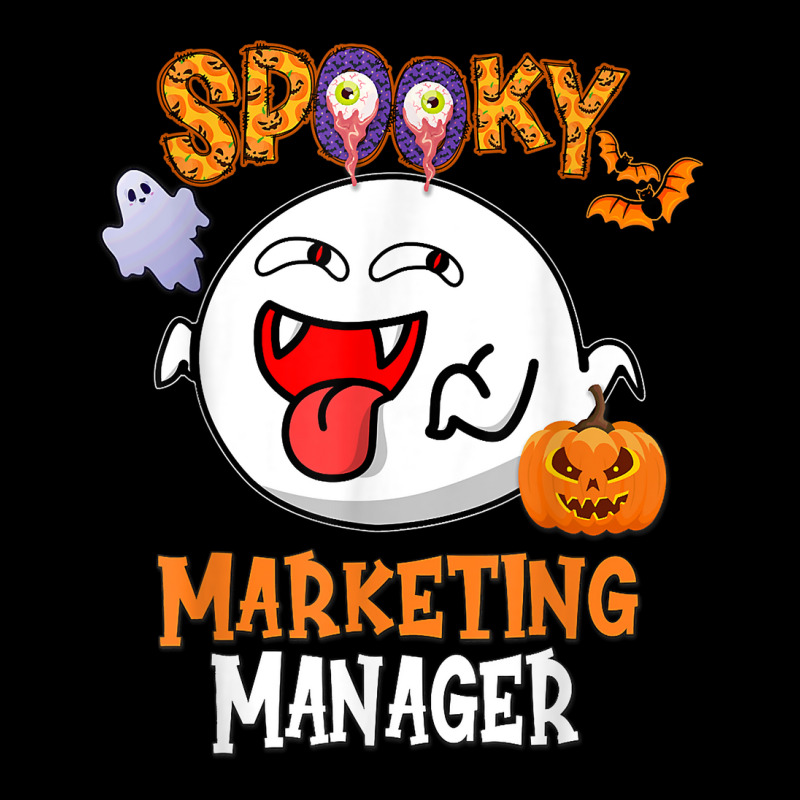 Boo Halloween Costume Spooky Marketing Manager T Shirt Men's 3/4 Sleeve Pajama Set by dubrayhecallezhd | Artistshot