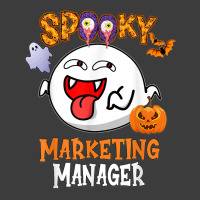 Boo Halloween Costume Spooky Marketing Manager T Shirt Men's Polo Shirt | Artistshot