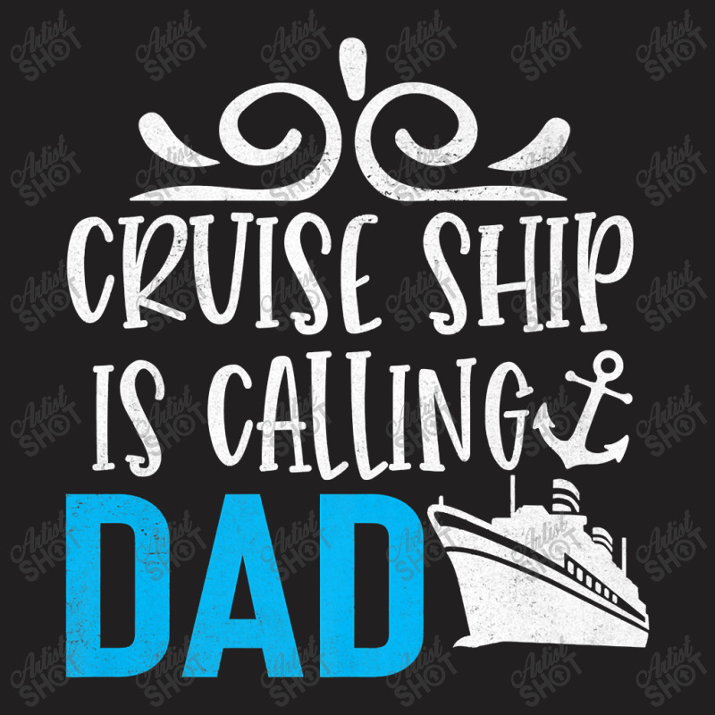 Ship Cruise Vacation Dad Family Cruising Trip Sailing Vintage T-shirt | Artistshot